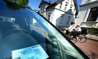 In Gütersloh gibt es sechs Zonen, in denen ein entsprechender Anwohnerparkausweis gültig ist. - Andreas Frücht In Gütersloh gibt es sechs Zonen, in denen ein entsprechender Anwohnerparkausweis gültig ist. - Andreas Frücht