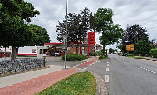 Auch die Star-Tankstelle an der Königstraße wurde in diesem Jahr überfallen. - Sebastian Radermacher Auch die Star-Tankstelle an der Königstraße wurde in diesem Jahr überfallen. - Sebastian Radermacher