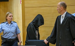 Der Prozess gegen ein Bielefelder Paar, das sein Baby getötet haben soll, hat begonnen. - Andreas Zobe Der Prozess gegen ein Bielefelder Paar, das sein Baby getötet haben soll, hat begonnen. - Andreas Zobe