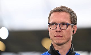 Arminia Bielefelds Sport-Geschäftsführer Michael Mutzel (44). - IMAGO/Zink Arminia Bielefelds Sport-Geschäftsführer Michael Mutzel (44). - IMAGO/Zink