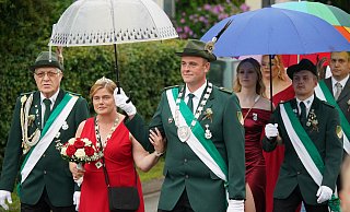 Das Königspaar Stefanie I Janßen und Daniel Niestradt. - Yvonne Gottschlich Das Königspaar Stefanie I Janßen und Daniel Niestradt. - Yvonne Gottschlich