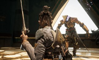 Flintlock hat ein paar gute Ideen, eine davon: das Kampfsystem um eine Nah- und eine Fernkampfwaffe zu bauen, die wir gleichzeitig tragen. - A44 Games Flintlock hat ein paar gute Ideen, eine davon: das Kampfsystem um eine Nah- und eine Fernkampfwaffe zu bauen, die wir gleichzeitig tragen. - A44 Games