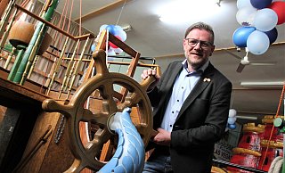 Axel Remmert-Bobe hat jüngst das Steuer der Steinheimer Karnevalsgesellschaft übernommen. - Madita Schellenberg Axel Remmert-Bobe hat jüngst das Steuer der Steinheimer Karnevalsgesellschaft übernommen. - Madita Schellenberg