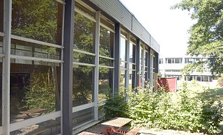 Die Sanierungsarbeiten an der Halle der Grundschule Belke-Steinbeck/Besenkamp sollen bis Ende 2026 abgeschlossen sein. - Andreas Sundermeier Die Sanierungsarbeiten an der Halle der Grundschule Belke-Steinbeck/Besenkamp sollen bis Ende 2026 abgeschlossen sein. - Andreas Sundermeier