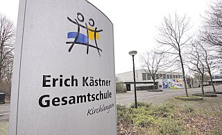 Auf die Erich-Kästner-Gesamtschule in Kirchlengern gehen viele Schülerinnen und Schüler aus Löhne. - Niklas Krämer Auf die Erich-Kästner-Gesamtschule in Kirchlengern gehen viele Schülerinnen und Schüler aus Löhne. - Niklas Krämer