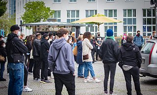 Demo Auftakt am Hauptbahnhof. - Mike-Dennis Müller Demo Auftakt am Hauptbahnhof. - Mike-Dennis Müller