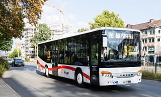 Die für den NPH fahrenden Busse sollen 2023 Zähltechnik eingebaut bekommen. Archivfoto: Lena Henning - Lena Henning Die für den NPH fahrenden Busse sollen 2023 Zähltechnik eingebaut bekommen. Archivfoto: Lena Henning - Lena Henning