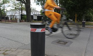 Die Schützenbrücke ist von 20 bis 8 Uhr gesperrt. Das gilt auch für Radfahrer, darauf weist die Polizei hin. - Ulf Hanke Die Schützenbrücke ist von 20 bis 8 Uhr gesperrt. Das gilt auch für Radfahrer, darauf weist die Polizei hin. - Ulf Hanke