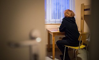 Eine Frau blickt in einem Frauenhaus aus dem Fenster. Häusliche Gewalt bedeutet neben körperlicher und sexueller Gewalt auch Psychoterror. - Dpa Eine Frau blickt in einem Frauenhaus aus dem Fenster. Häusliche Gewalt bedeutet neben körperlicher und sexueller Gewalt auch Psychoterror. - Dpa