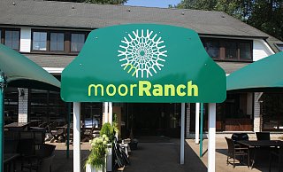 Das neue Logo der Moor-Ranch ist schon an vielen Stellen zu sehen. - Jan-Henrik Gerdener Das neue Logo der Moor-Ranch ist schon an vielen Stellen zu sehen. - Jan-Henrik Gerdener