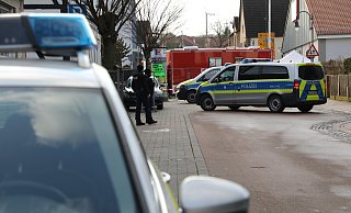 Am Tag nach der Tat in Volkmarsen sind Polizei und Ermittler vor Ort. - Simone Flörke/Archiv Am Tag nach der Tat in Volkmarsen sind Polizei und Ermittler vor Ort. - Simone Flörke/Archiv