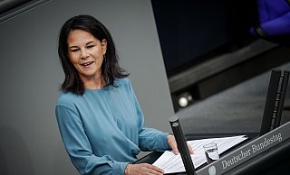 Annalena Baerbock (Bündnis 90/Die Grünen) will sich auch künftig voll auf ihre Aufgaben als Außenministerin konzentrieren. - Kay Nietfeld Annalena Baerbock (Bündnis 90/Die Grünen) will sich auch künftig voll auf ihre Aufgaben als Außenministerin konzentrieren. - Kay Nietfeld
