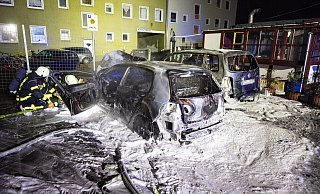 Die Wagen waren nicht mehr zu retten. - Mike-Dennis Müller Die Wagen waren nicht mehr zu retten. - Mike-Dennis Müller