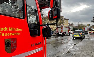 Mehrere Kräfte waren vor Ort, der Hausmeister starb einen Tag später. - Lea Oetjen (Archiv) Mehrere Kräfte waren vor Ort, der Hausmeister starb einen Tag später. - Lea Oetjen (Archiv)