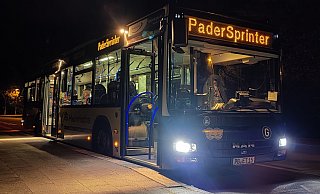 In Paderborn fahren über das Osterwochenende die Nachtbusse des Padersprinters. - Padersprinter In Paderborn fahren über das Osterwochenende die Nachtbusse des Padersprinters. - Padersprinter
