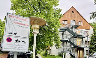 Der Brandschutz im AWO-Seniorenzentrum Wilhelm-Augusta-Stift in Bielefeld wurde offenbar über Jahre vernachlässigt. - Stefan Becker Der Brandschutz im AWO-Seniorenzentrum Wilhelm-Augusta-Stift in Bielefeld wurde offenbar über Jahre vernachlässigt. - Stefan Becker