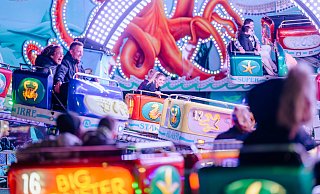 Riesenkrake: Das "Big Monster" war schon häufiger auf dem Blama vertreten und ist geeignet für die ganze Familie. - BESIM MAZHIQI Riesenkrake: Das "Big Monster" war schon häufiger auf dem Blama vertreten und ist geeignet für die ganze Familie. - BESIM MAZHIQI