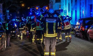 Feuerwehreinsatz an der Melanchthonstraße in Bielefeld. - Paul Brinkmann Feuerwehreinsatz an der Melanchthonstraße in Bielefeld. - Paul Brinkmann