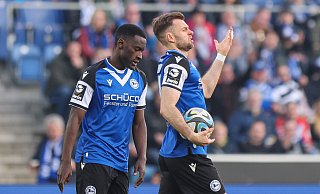 Arminia Bielefeld und der SC Verl trennen sich torlos. - Oliver Krato Arminia Bielefeld und der SC Verl trennen sich torlos. - Oliver Krato