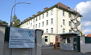 Die Zentrale Flüchtlingsunterbringung steht in Herford. Die dort lebenden Menschen, werden der Stadt Herford auf die Quote angerechnet. - SUSANNE BLERSCH Die Zentrale Flüchtlingsunterbringung steht in Herford. Die dort lebenden Menschen, werden der Stadt Herford auf die Quote angerechnet. - SUSANNE BLERSCH