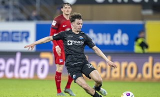 Aaron Zehnter dürfte an diesem Samstag in Berlin in der SCP-Startelf stehen. Hertha-Flügelflitzer Fabian Reese (hinten) muss dagegen verletzt passen. - picture alliance/dpa Aaron Zehnter dürfte an diesem Samstag in Berlin in der SCP-Startelf stehen. Hertha-Flügelflitzer Fabian Reese (hinten) muss dagegen verletzt passen. - picture alliance/dpa