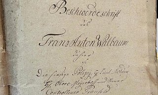 Im Steinheimer Archiv aufbewahrt: Die Akte über die Beschwerde des Kaufmanns Walbaum. - Stadtarchiv Steinheim Im Steinheimer Archiv aufbewahrt: Die Akte über die Beschwerde des Kaufmanns Walbaum. - Stadtarchiv Steinheim