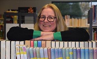 Stadtbücherei Spenge, Bücherei-Leiterin Dagmar List - Mareike Patock Stadtbücherei Spenge, Bücherei-Leiterin Dagmar List - Mareike Patock