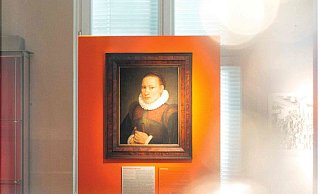 Das gestohlene Bild war ein zentrales Stück der Ausstellung „Vermächtnis sucht Herkunft“ in der es um die Geschichte der Exponate im Museum Huelsmann geht. - Museum Huelsmann Das gestohlene Bild war ein zentrales Stück der Ausstellung „Vermächtnis sucht Herkunft“ in der es um die Geschichte der Exponate im Museum Huelsmann geht. - Museum Huelsmann