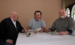 Karl-Heinz Militzer, Elmar Simon und Mario Voss (v. l.) planen die Plaza Europa 2024. - Heiko Appelbaum Karl-Heinz Militzer, Elmar Simon und Mario Voss (v. l.) planen die Plaza Europa 2024. - Heiko Appelbaum