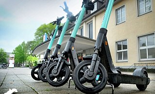 Die Roller sind seit kurzer Zeit in Minden verfügbar. - (Symbolbild) Andreas Frücht Die Roller sind seit kurzer Zeit in Minden verfügbar. - (Symbolbild) Andreas Frücht