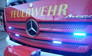 Die Lübbecker Feuerwehr rückte zu einem Wohnungsbrand an der Günterstraße aus. - Thorsten Gödecker Die Lübbecker Feuerwehr rückte zu einem Wohnungsbrand an der Günterstraße aus. - Thorsten Gödecker