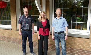 Hauptfiguren beim Börsenstammtisch: Rolf Klimaschewski (v.l.) Frauke Schwietert und Thomas Wanske - Thorsten Mailänder Hauptfiguren beim Börsenstammtisch: Rolf Klimaschewski (v.l.) Frauke Schwietert und Thomas Wanske - Thorsten Mailänder
