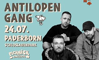 Mit einem Picknickkonzert mit der Antilopen Gang will der Paderborner AStA das studentische Kulturleben wiederbeleben. - AStA Uni Paderborn Mit einem Picknickkonzert mit der Antilopen Gang will der Paderborner AStA das studentische Kulturleben wiederbeleben. - AStA Uni Paderborn