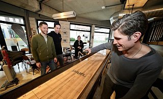 Eine neue Attraktion soll Besucher in den Harms Markt locken. - Peter Unger Eine neue Attraktion soll Besucher in den Harms Markt locken. - Peter Unger