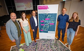 Diskutieren über die besten Ideen für die Stadt: Henner Zimmat, Desirée Lukowski, Marco Rieso, Sven Lohmeyer und Johanne Struck. - Mike-Dennis Mller / www.mdm.photo Diskutieren über die besten Ideen für die Stadt: Henner Zimmat, Desirée Lukowski, Marco Rieso, Sven Lohmeyer und Johanne Struck. - Mike-Dennis Mller / www.mdm.photo