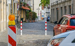 Die missglückte Sperrung der Klasingstrasse im Rahmen des Verkehrsversuchs „Altstadt.Raum“ ist ein Beispiel dafür, wie wichtige Themen – hier die Mobilitätswende – im Kleinen nicht angegangen werden sollten. - Foto: Andreas Zobe/NW Die missglückte Sperrung der Klasingstrasse im Rahmen des Verkehrsversuchs „Altstadt.Raum“ ist ein Beispiel dafür, wie wichtige Themen – hier die Mobilitätswende – im Kleinen nicht angegangen werden sollten. - Foto: Andreas Zobe/NW