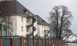 Wo heute noch Flüchtlinge untergebracht sind, soll in Zukunft das Quartier Waldkamp entstehen. - Niklas Tüns Wo heute noch Flüchtlinge untergebracht sind, soll in Zukunft das Quartier Waldkamp entstehen. - Niklas Tüns