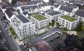Das geplante Neubauquartier Querweg des Spar- und Bauvereins Paderborn ist von der Landesregierung als KlimaQuartier.NRW ausgezeichnet worden. - RSK Architekten Das geplante Neubauquartier Querweg des Spar- und Bauvereins Paderborn ist von der Landesregierung als KlimaQuartier.NRW ausgezeichnet worden. - RSK Architekten