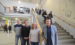 Rainer Schnittger, Volker Schmidt, Christine Hörnschemeyer und Matthias Haverkamp nennen Gründe, warum sie die allein von der Stadtverwaltung entwickelten Varianten "Basic" und "Basic plus" ablehnen. - Joern Spreen-Ledebur Rainer Schnittger, Volker Schmidt, Christine Hörnschemeyer und Matthias Haverkamp nennen Gründe, warum sie die allein von der Stadtverwaltung entwickelten Varianten "Basic" und "Basic plus" ablehnen. - Joern Spreen-Ledebur