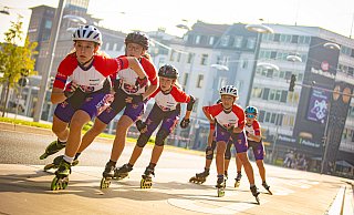 Hochwertigen Sport und dazu viel Spaß - das bietet "Run & Roll City" 2024. - Mike-Dennis Müller Hochwertigen Sport und dazu viel Spaß - das bietet "Run & Roll City" 2024. - Mike-Dennis Müller