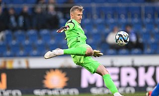 Arminia Bielefelds Torhüter Jonas Kersken blieb gegen 1860 München zum vierten Mal in dieser Drittligasaison ohne Gegentor. - IMAGO/osnapix Arminia Bielefelds Torhüter Jonas Kersken blieb gegen 1860 München zum vierten Mal in dieser Drittligasaison ohne Gegentor. - IMAGO/osnapix