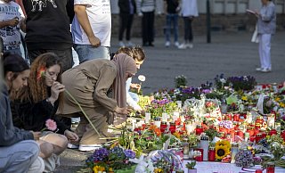 Bei einer Messerattacke auf der 650-Jahr-Feier der Stadt Solingen am 23. August hatte es drei Todesopfer und Verletzte gegeben. - Thomas Banneyer Bei einer Messerattacke auf der 650-Jahr-Feier der Stadt Solingen am 23. August hatte es drei Todesopfer und Verletzte gegeben. - Thomas Banneyer