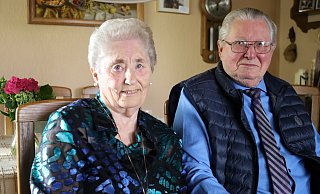 Bernadine und Heinrich Bathe blicken heute auf 65 Ehejahre zurück. - Regina Brucksch Bernadine und Heinrich Bathe blicken heute auf 65 Ehejahre zurück. - Regina Brucksch