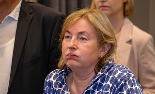 Angelika Westerwelle muss sich geschlagen geben. - Foto: Andreas Zobe/NW Angelika Westerwelle muss sich geschlagen geben. - Foto: Andreas Zobe/NW