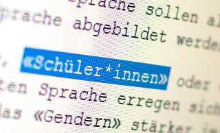Die CDU in Thüringen will das Gendern mit Sonderzeichen in staatlichen Stellen verbieten. - dpa Die CDU in Thüringen will das Gendern mit Sonderzeichen in staatlichen Stellen verbieten. - dpa