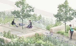 Im Garten von Janina Wohlfahrt (Beverungen) und Lena Louven (Höxter) werden Disteln, Brennnesseln oder Kletten nicht ausgerissen, sondern bewusst gepflanzt. Lehmmauern bieten Insekten Nistplätze, unter den Wegen ausStahlgitter grünt es. - Manuela Puls Im Garten von Janina Wohlfahrt (Beverungen) und Lena Louven (Höxter) werden Disteln, Brennnesseln oder Kletten nicht ausgerissen, sondern bewusst gepflanzt. Lehmmauern bieten Insekten Nistplätze, unter den Wegen ausStahlgitter grünt es. - Manuela Puls