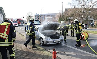 Die Feuerwehr war vor Ort nur noch mit Nachlöscharbeiten beschäftigt. - Thorsten Heß Die Feuerwehr war vor Ort nur noch mit Nachlöscharbeiten beschäftigt. - Thorsten Heß