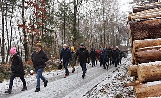 Eine Wanderung durch die möglichen Nationalparkflächen unter fachkundiger Leitung von Revierförster Oliver Sielhorst gehört zum Informationsnachmittag. - Junge Union Eine Wanderung durch die möglichen Nationalparkflächen unter fachkundiger Leitung von Revierförster Oliver Sielhorst gehört zum Informationsnachmittag. - Junge Union