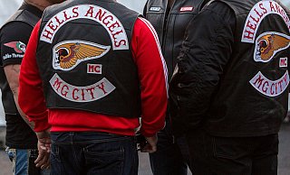 NRW - hier Mitglieder des Hells Angels-Charters "MG City" in Mönchengladbach - gilt als Rocker-Hotspot. - picture alliance / dpa NRW - hier Mitglieder des Hells Angels-Charters "MG City" in Mönchengladbach - gilt als Rocker-Hotspot. - picture alliance / dpa