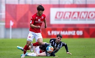 Kaito Mizuta kommt aus der zweiten Mannschaft des FSV Mainz 05 und soll in der Offensive der Arminia wirbeln. Die Regionalliga hatte er zuletzt gut im Griff, das zeigen seine Tore und Vorlagen. - IMAGO/Beautiful Sports Kaito Mizuta kommt aus der zweiten Mannschaft des FSV Mainz 05 und soll in der Offensive der Arminia wirbeln. Die Regionalliga hatte er zuletzt gut im Griff, das zeigen seine Tore und Vorlagen. - IMAGO/Beautiful Sports